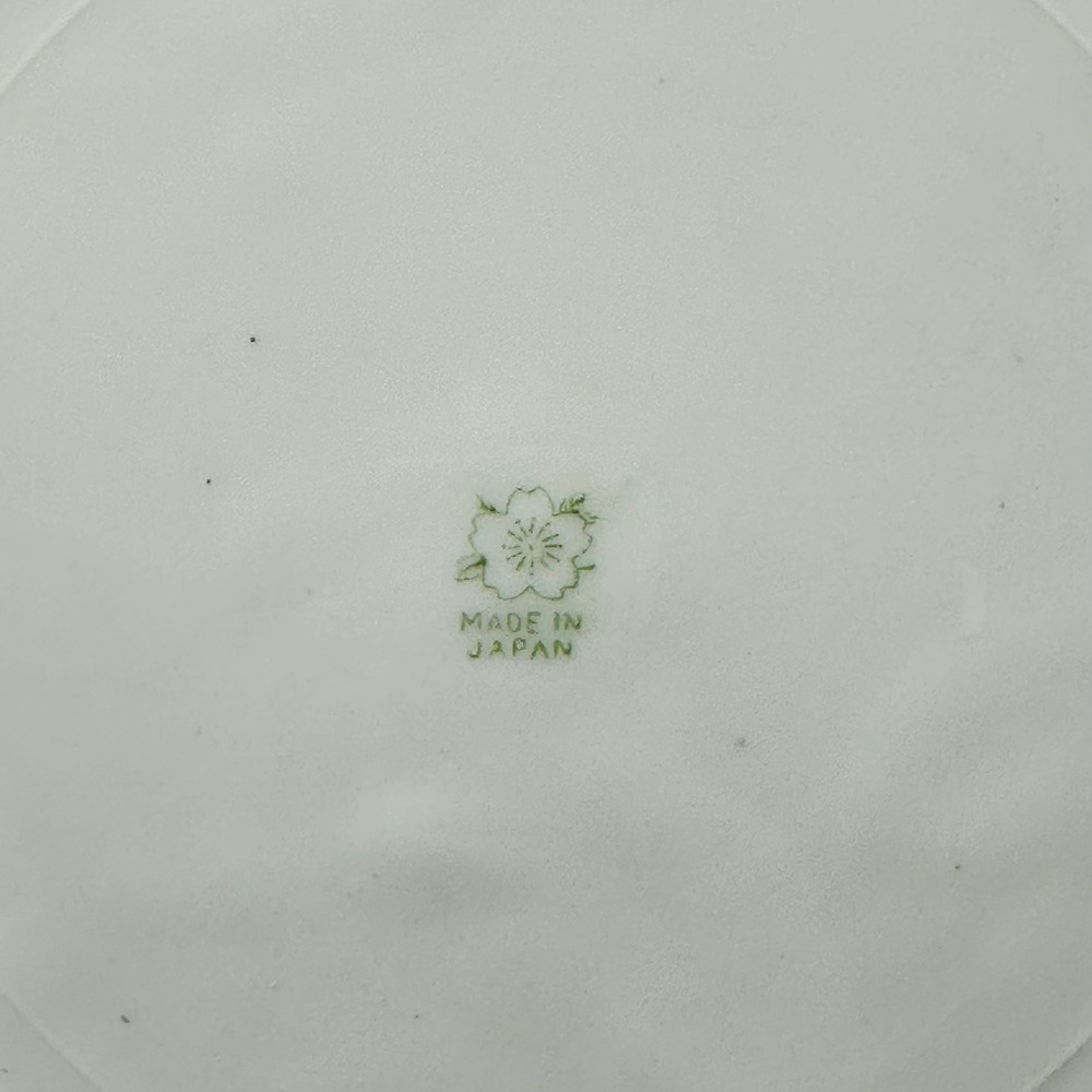 Vintage Hand Painted Floral Poppy Porcelain Plate Gold Trim 10" Made in Japan - Picture 4 of 5